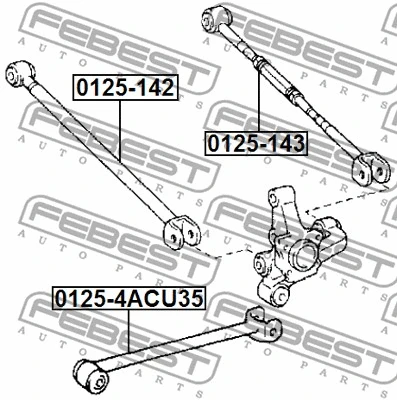 Control/Trailing Arm, wheel suspension