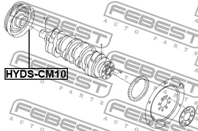 Belt Pulley, crankshaft