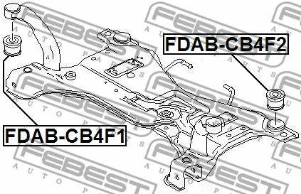 Bushing, axle beam