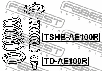 Protective Cap/Bellow, shock absorber