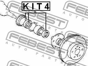 Seal Ring, wheel hub