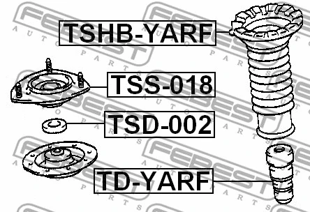 Suspension Strut Support Mount