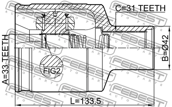 Joint Kit, drive shaft