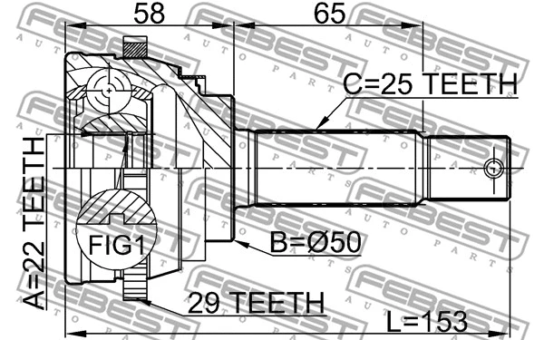 Joint Kit, drive shaft