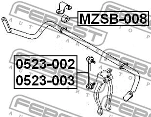 Link/Coupling Rod, stabiliser bar