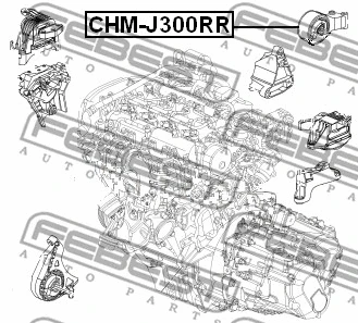 Mounting, engine