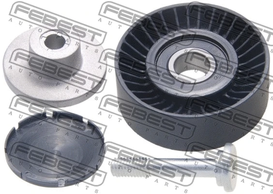 Deflection/Guide Pulley, V-ribbed belt (1988-E83)