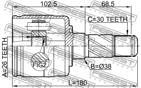 Joint Kit, drive shaft