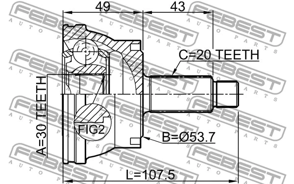 Joint Kit, drive shaft
