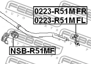 Link/Coupling Rod, stabiliser bar