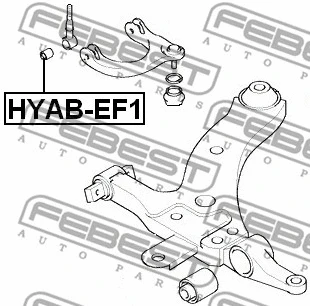 Mounting, control/trailing arm