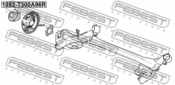 Wheel Hub (1082-T300A96R)