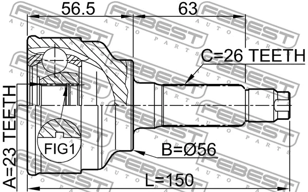 Joint Kit, drive shaft