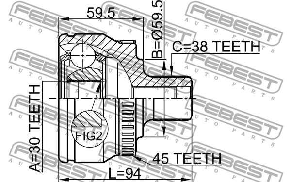 Joint Kit, drive shaft