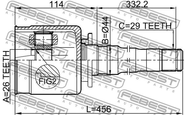 Joint Kit, drive shaft