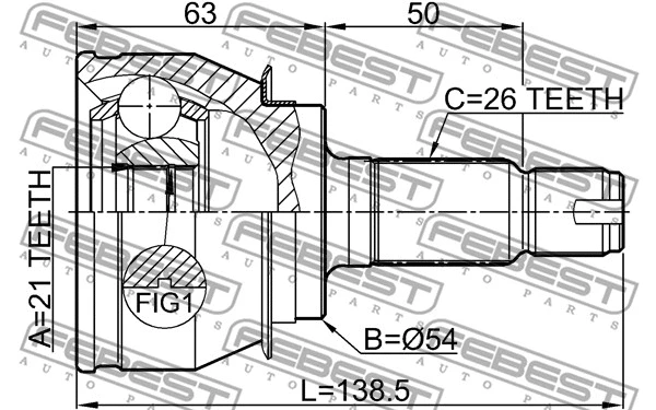 Joint Kit, drive shaft
