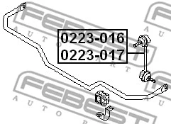 Link/Coupling Rod, stabiliser bar
