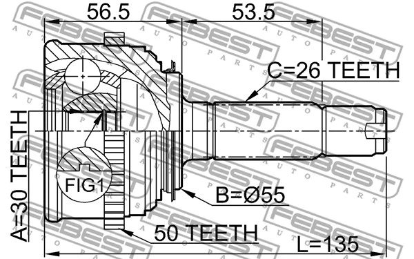Joint Kit, drive shaft