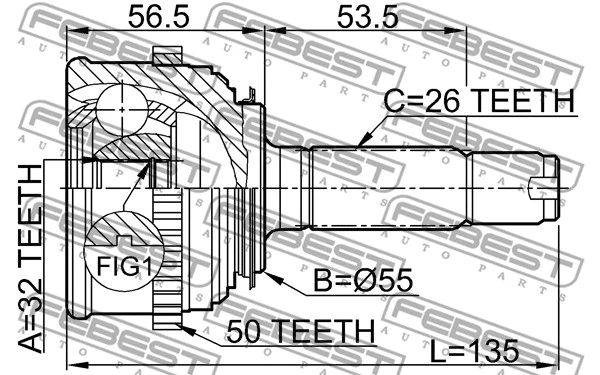 Joint Kit, drive shaft