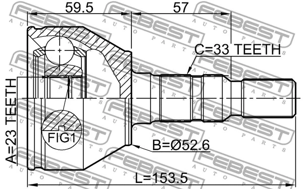 Joint Kit, drive shaft