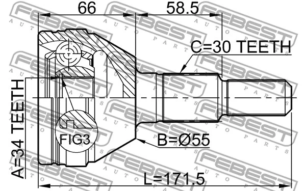 Joint Kit, drive shaft