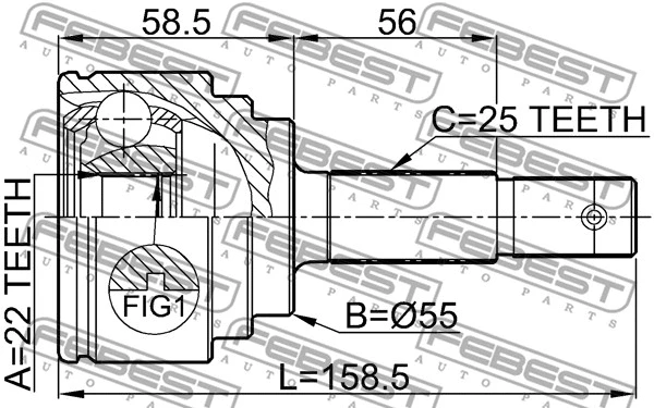 Joint Kit, drive shaft