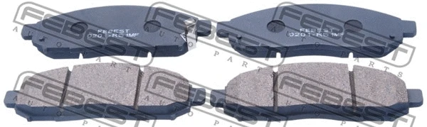 Brake Pad Set, disc brake (0201-R51MF)