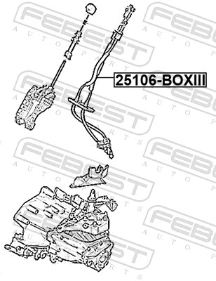 Cable Pull, manual transmission