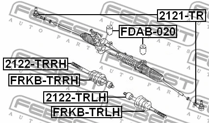 Mounting, steering gear