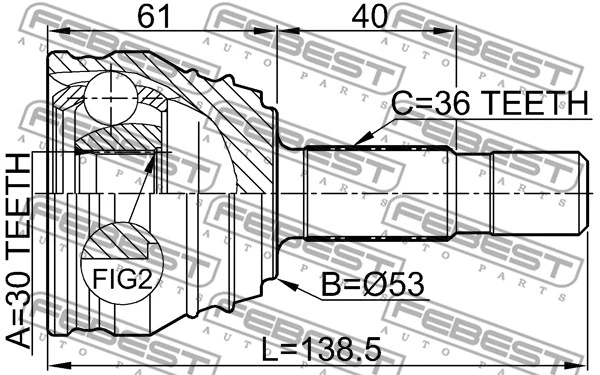 Joint Kit, drive shaft