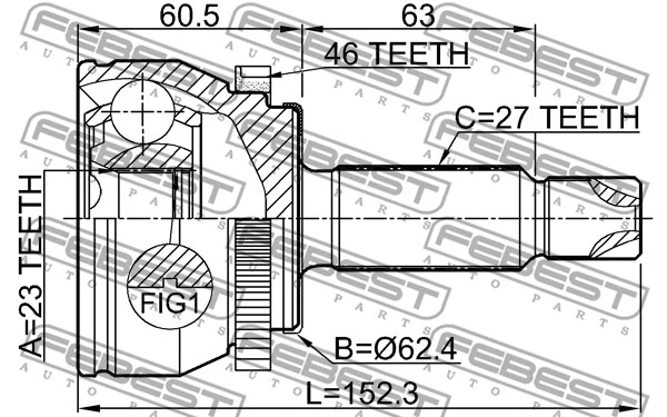 Joint Kit, drive shaft