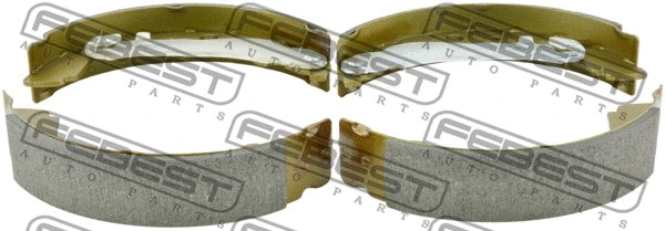 Brake Shoe Set, parking brake (0202-G15RAR)