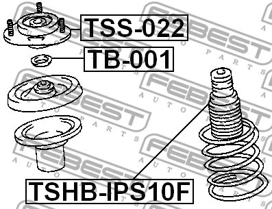 Suspension Strut Support Mount