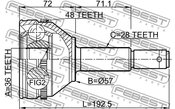 Joint Kit, drive shaft