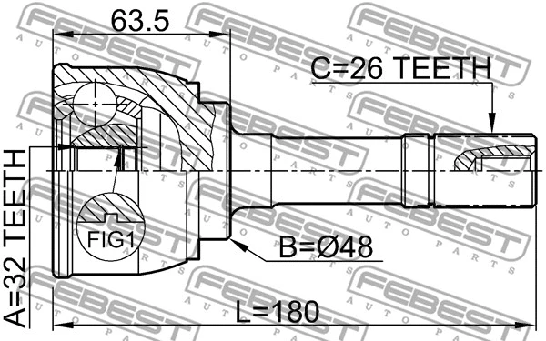 Joint Kit, drive shaft