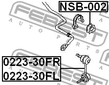Link/Coupling Rod, stabiliser bar