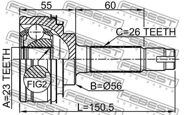 Joint Kit, drive shaft