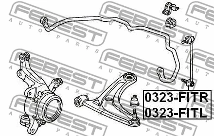 Link/Coupling Rod, stabiliser bar