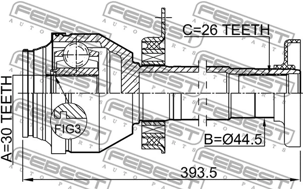 Joint Kit, drive shaft