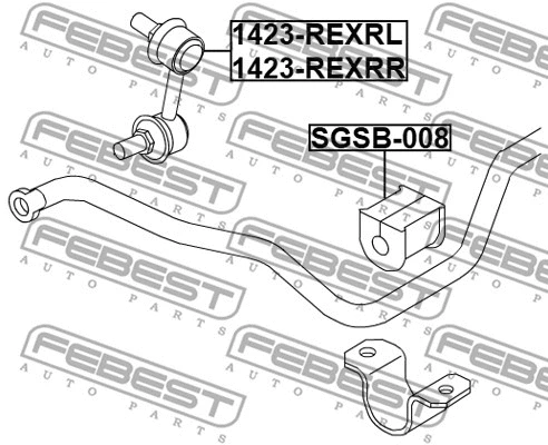 Link/Coupling Rod, stabiliser bar