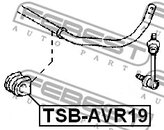 Mounting, stabiliser bar