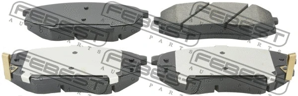 Brake Pad Set, disc brake (1201-IX35F)