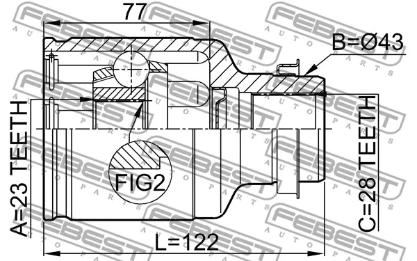 Joint Kit, drive shaft