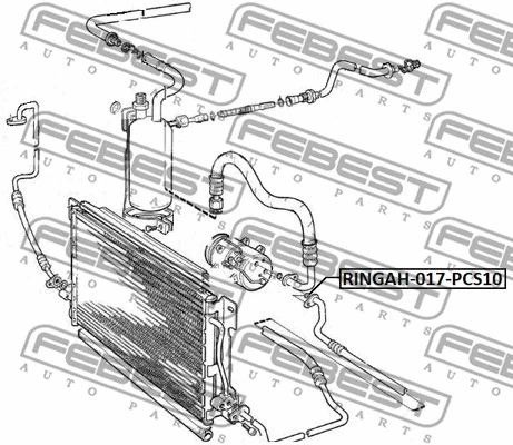 Sealing Ring, coolant line