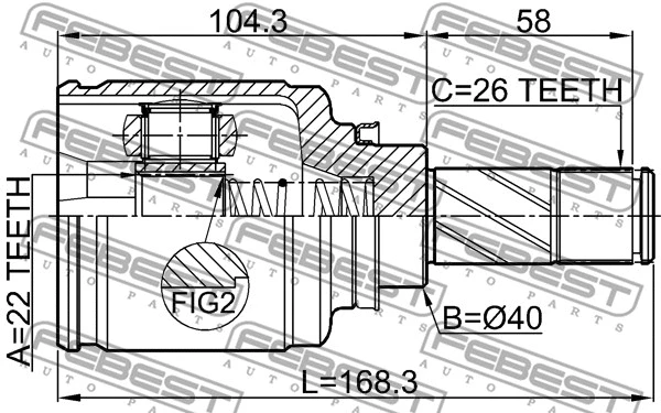 Joint Kit, drive shaft