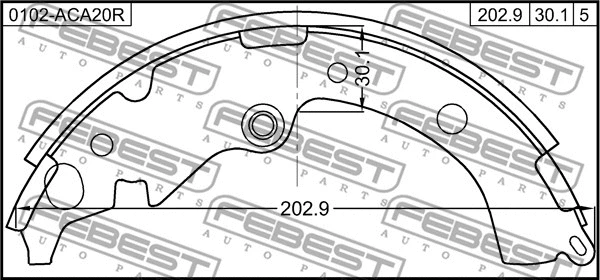 Brake Shoe Set