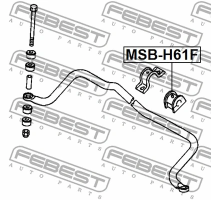 Mounting, stabiliser bar