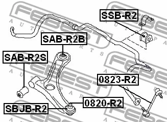 Link/Coupling Rod, stabiliser bar