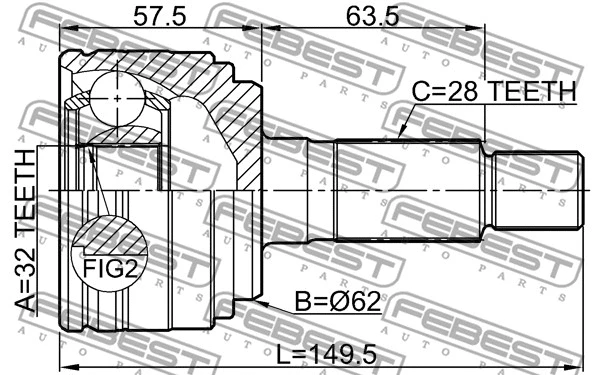 Joint Kit, drive shaft