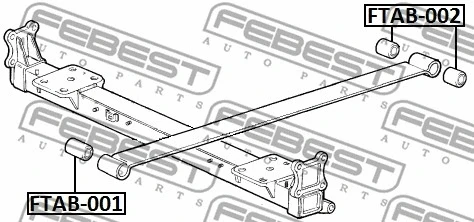 Bushing, leaf spring